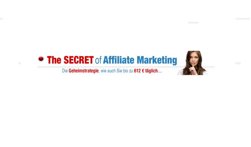 Online Webinar: The Secret of Affiliate Marketing!